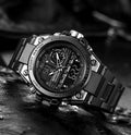 Montre sport antichoc pour homme, affichage digital LED CD